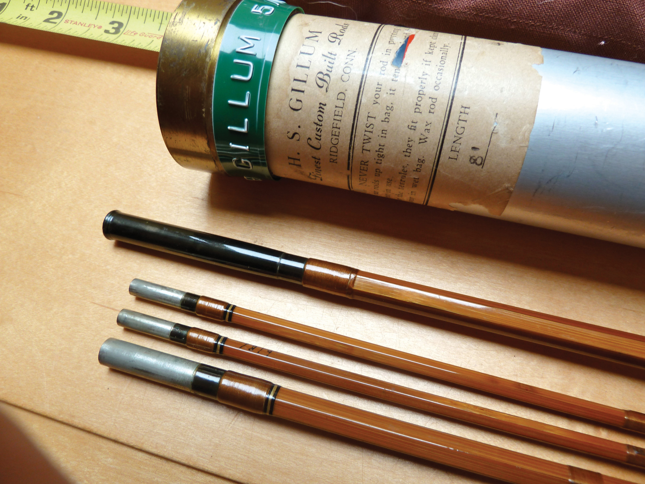 octagon bamboo fly rod